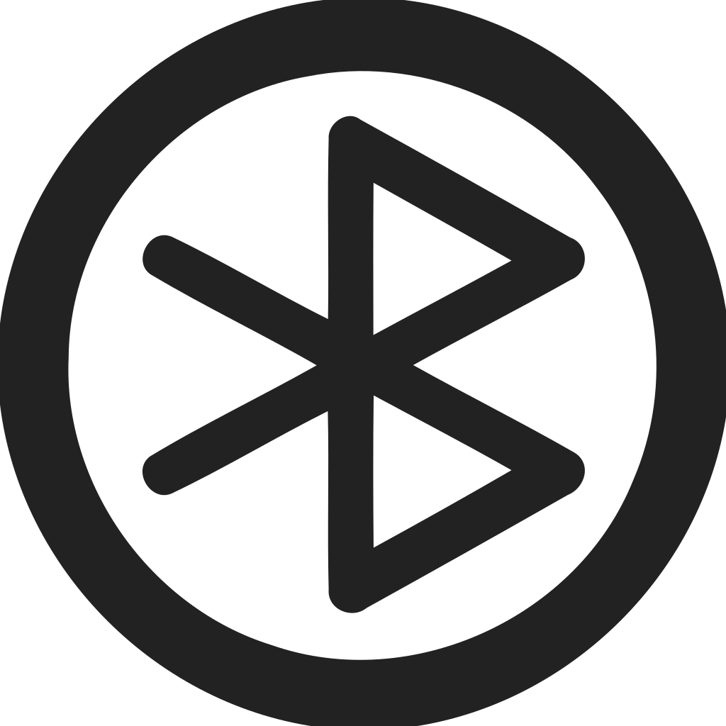 Bluetooth Empty Circle Icon