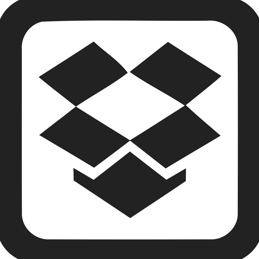 Dropbox Square Empty Icon