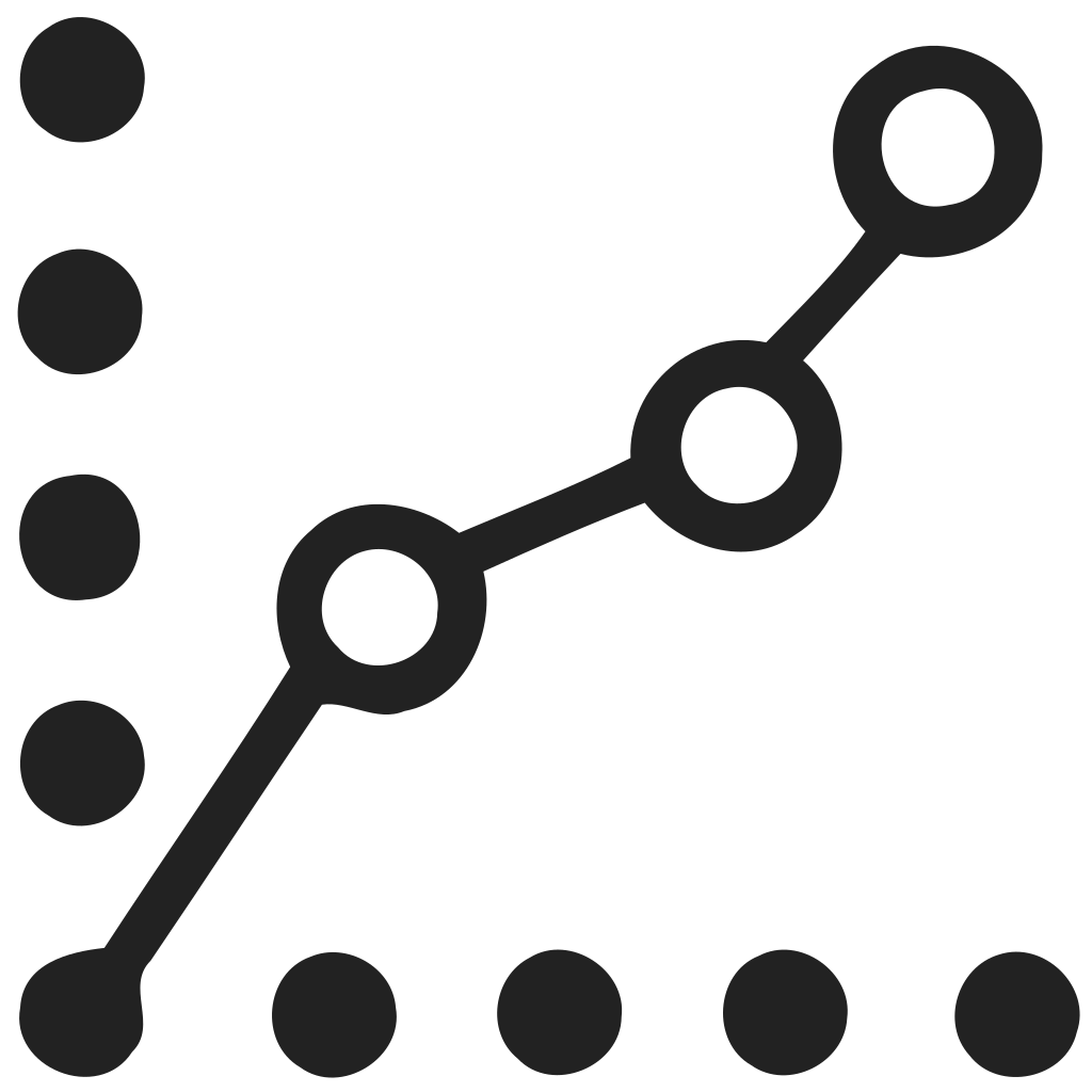 Graph Dots Icon