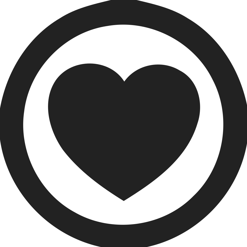 Heart Circle Empty Icon