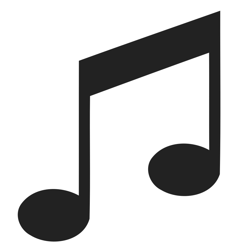 Music Note Beam Icon