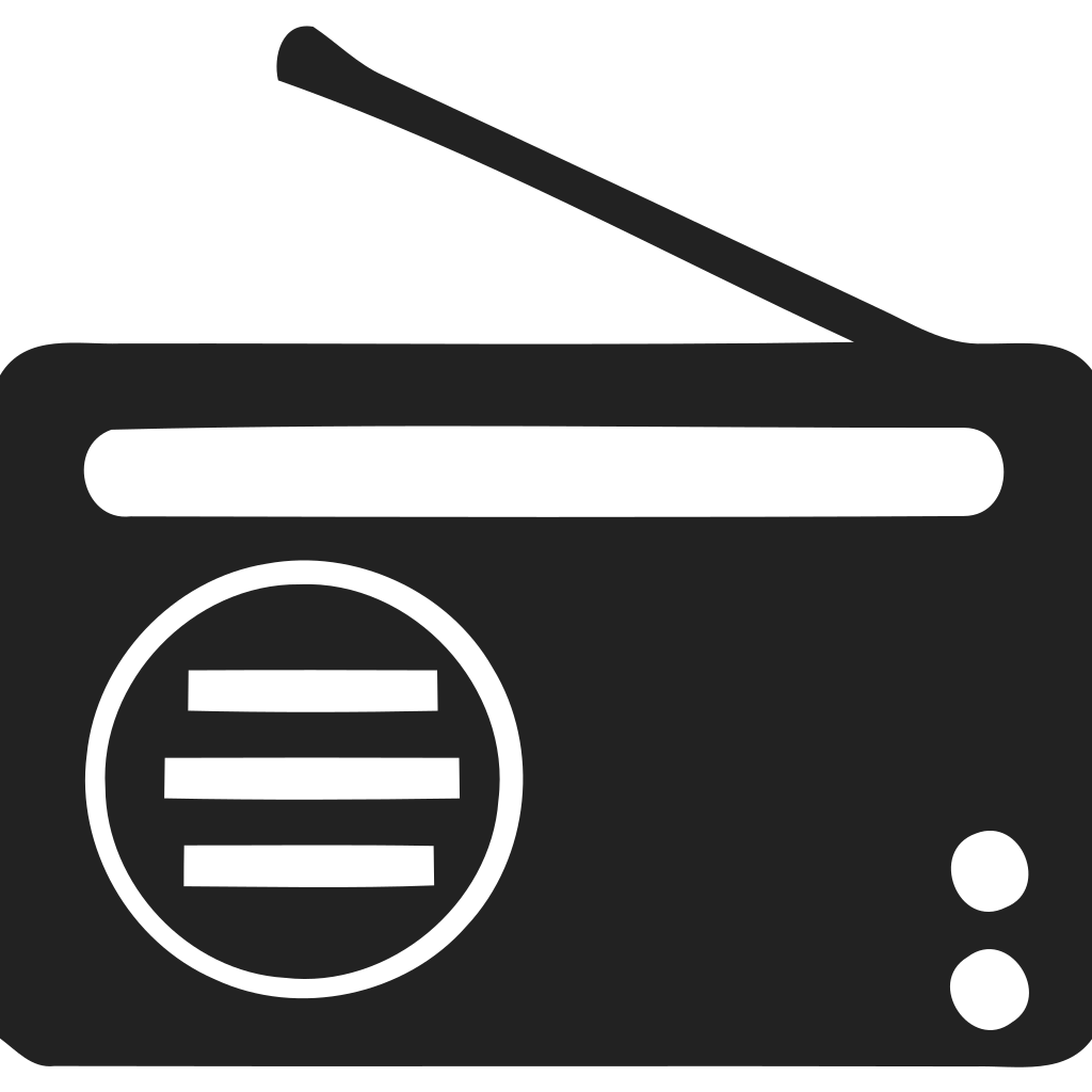 Radio Round Speaker Icon