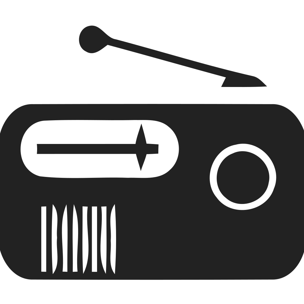 Radio Square Speaker Icon