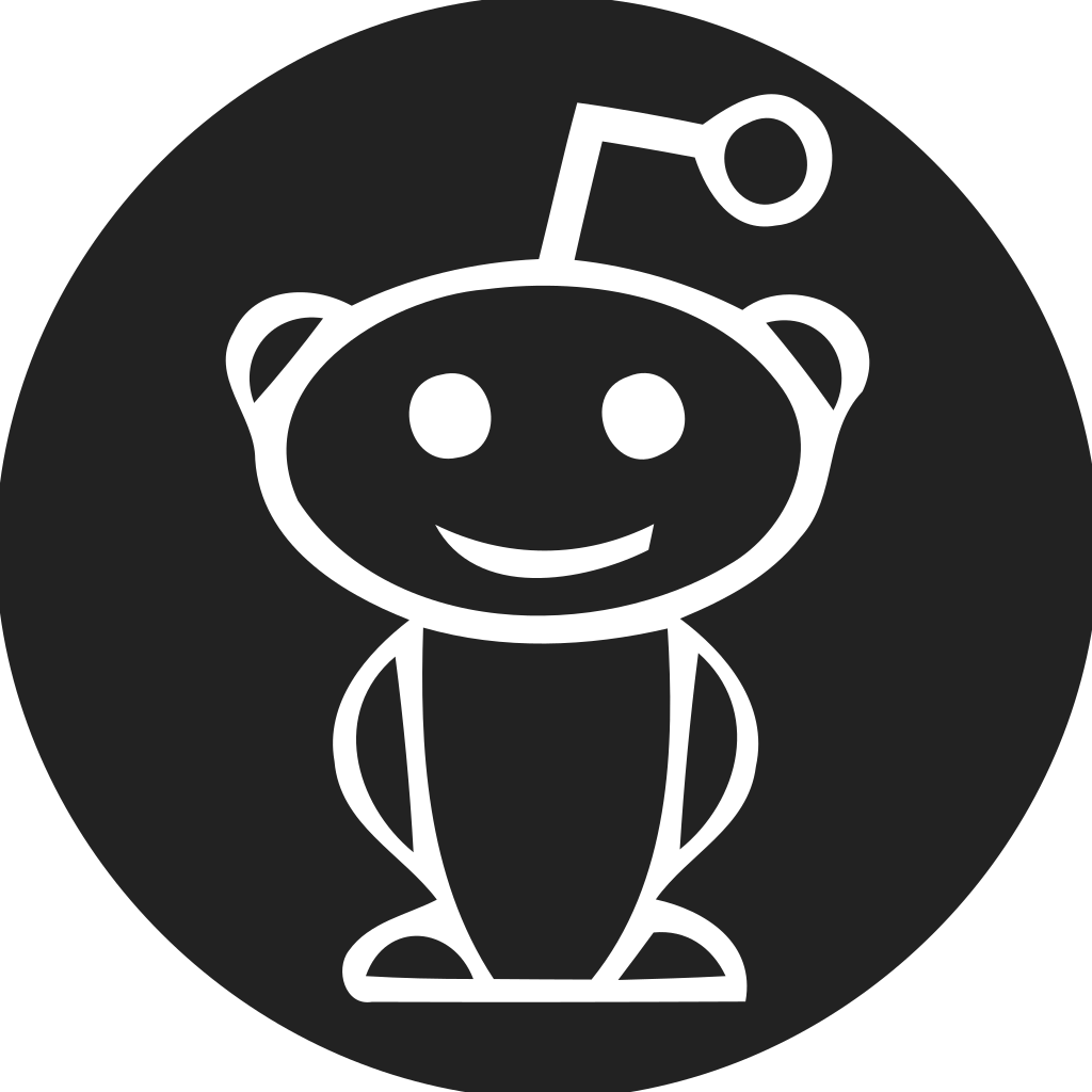 Reddit Body Circle Filled Icon