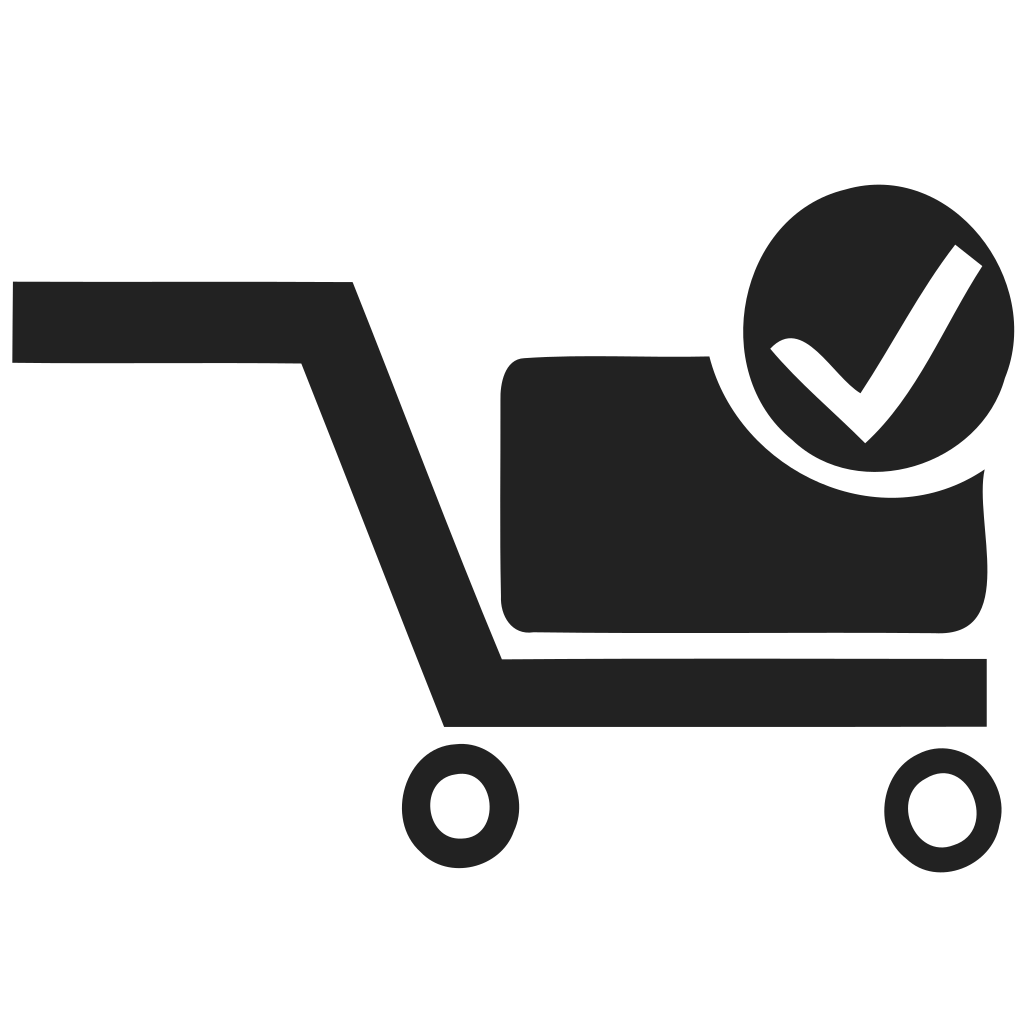 Shopping Cart Check Icon