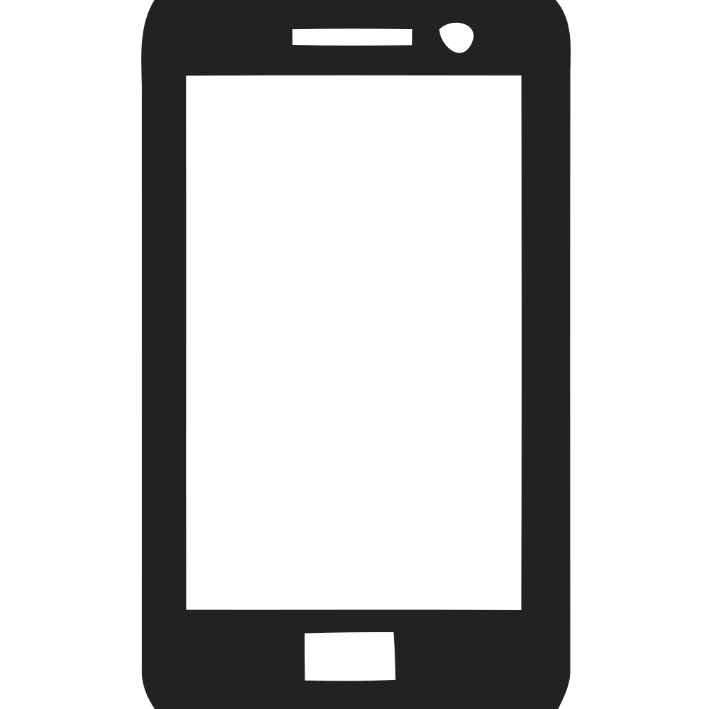 Smartphone Dark Icon