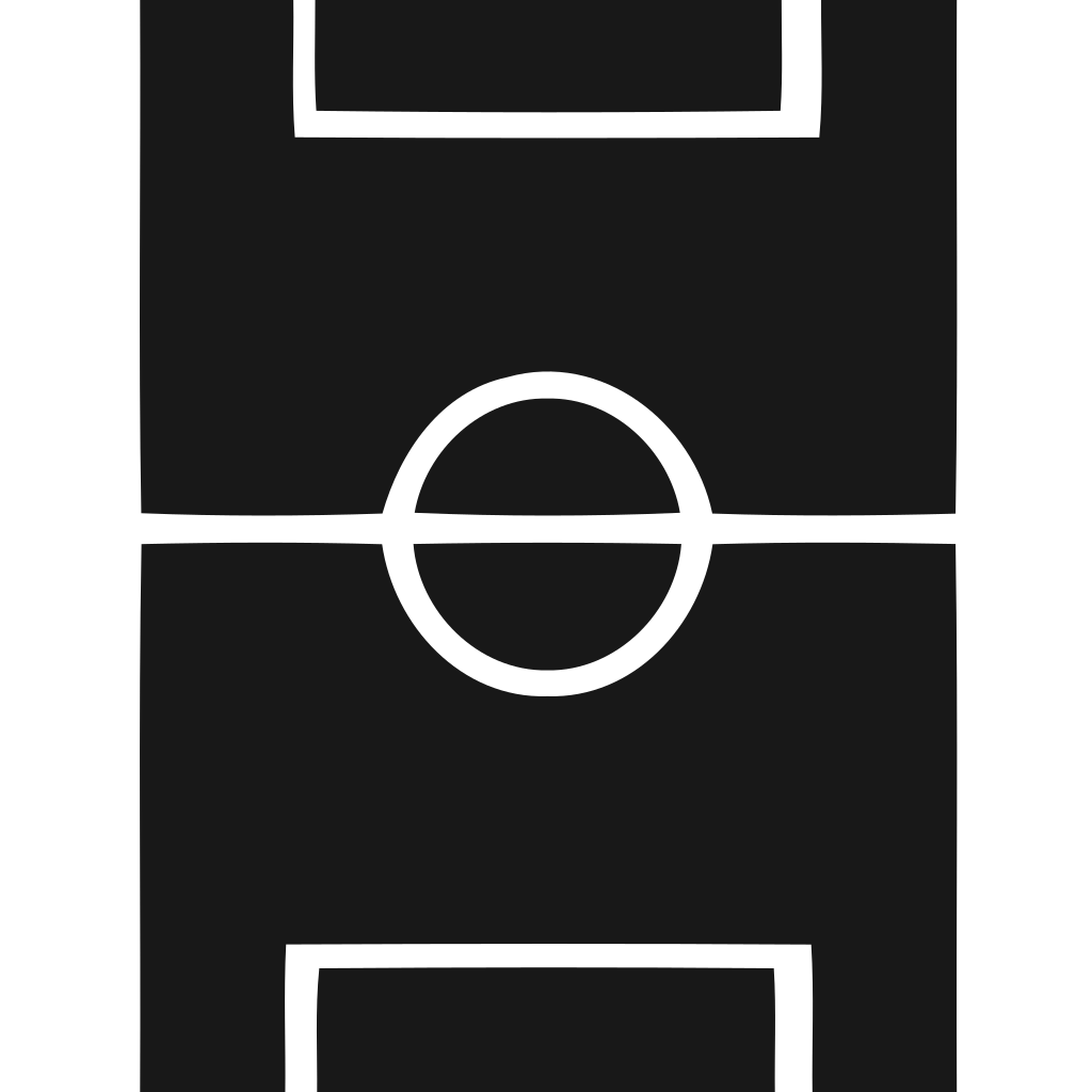 Soccer Field Vertical Icon