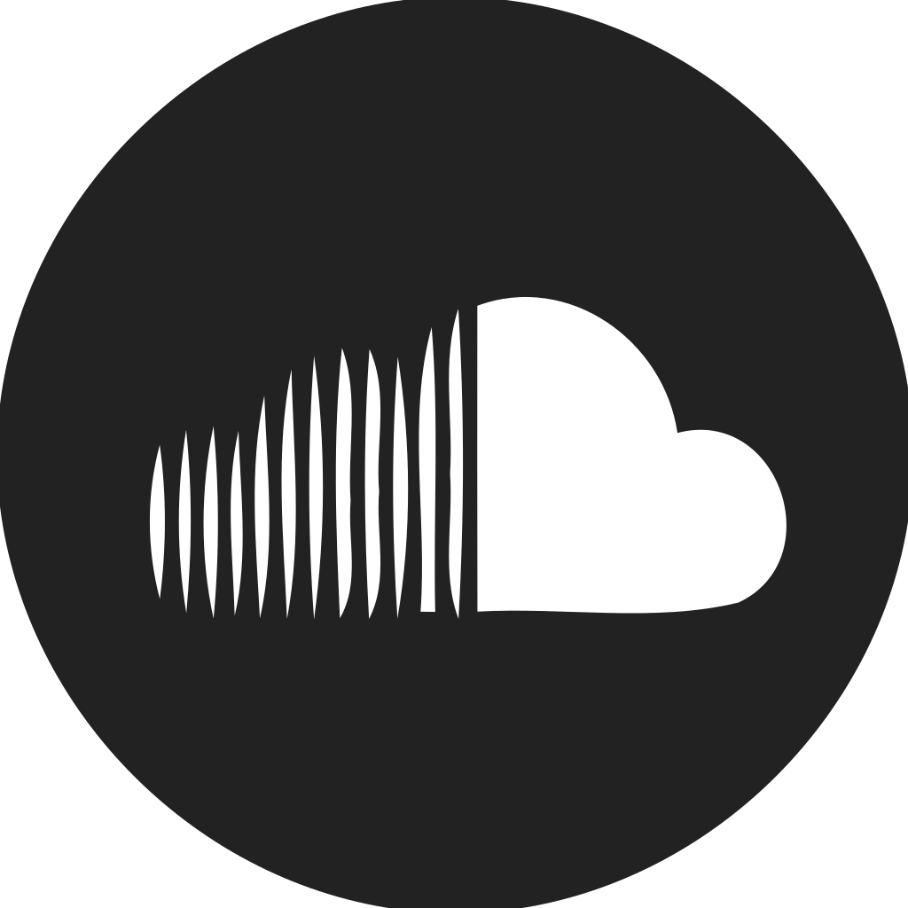 Soundcloud Circle Filled Icon