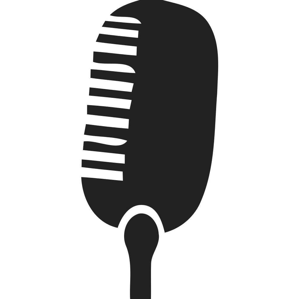 Stand Microphone Icon