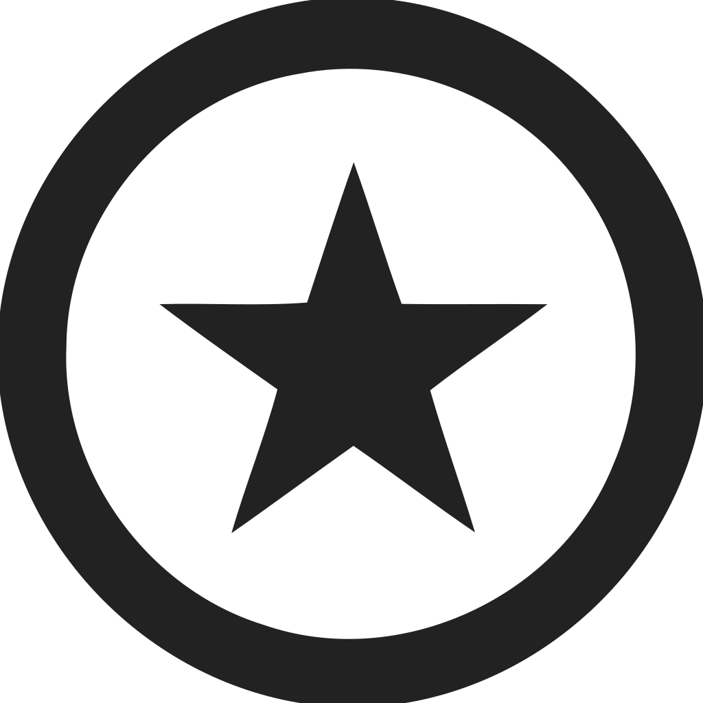 Star Circle Empty Icon