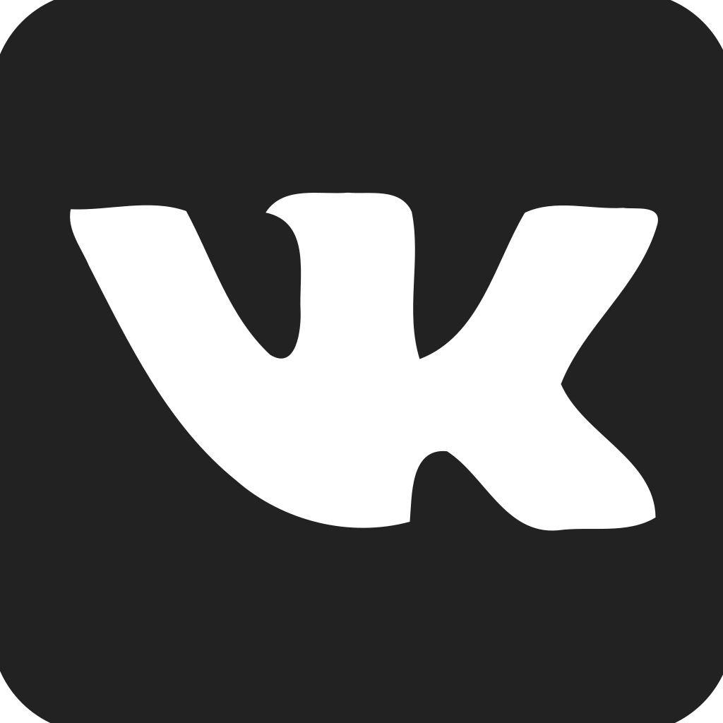 Vk Square Filled Icon