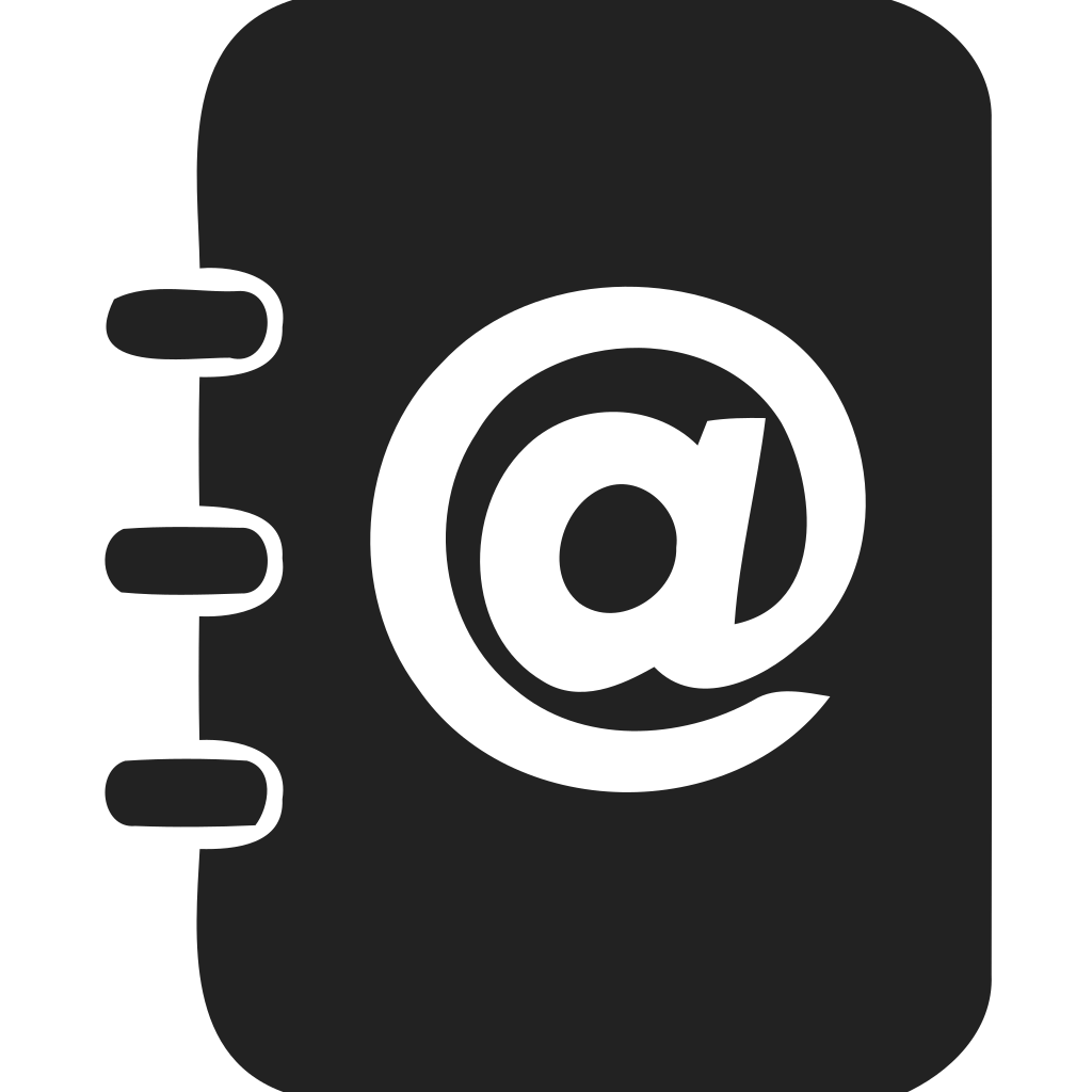 contact book icon png