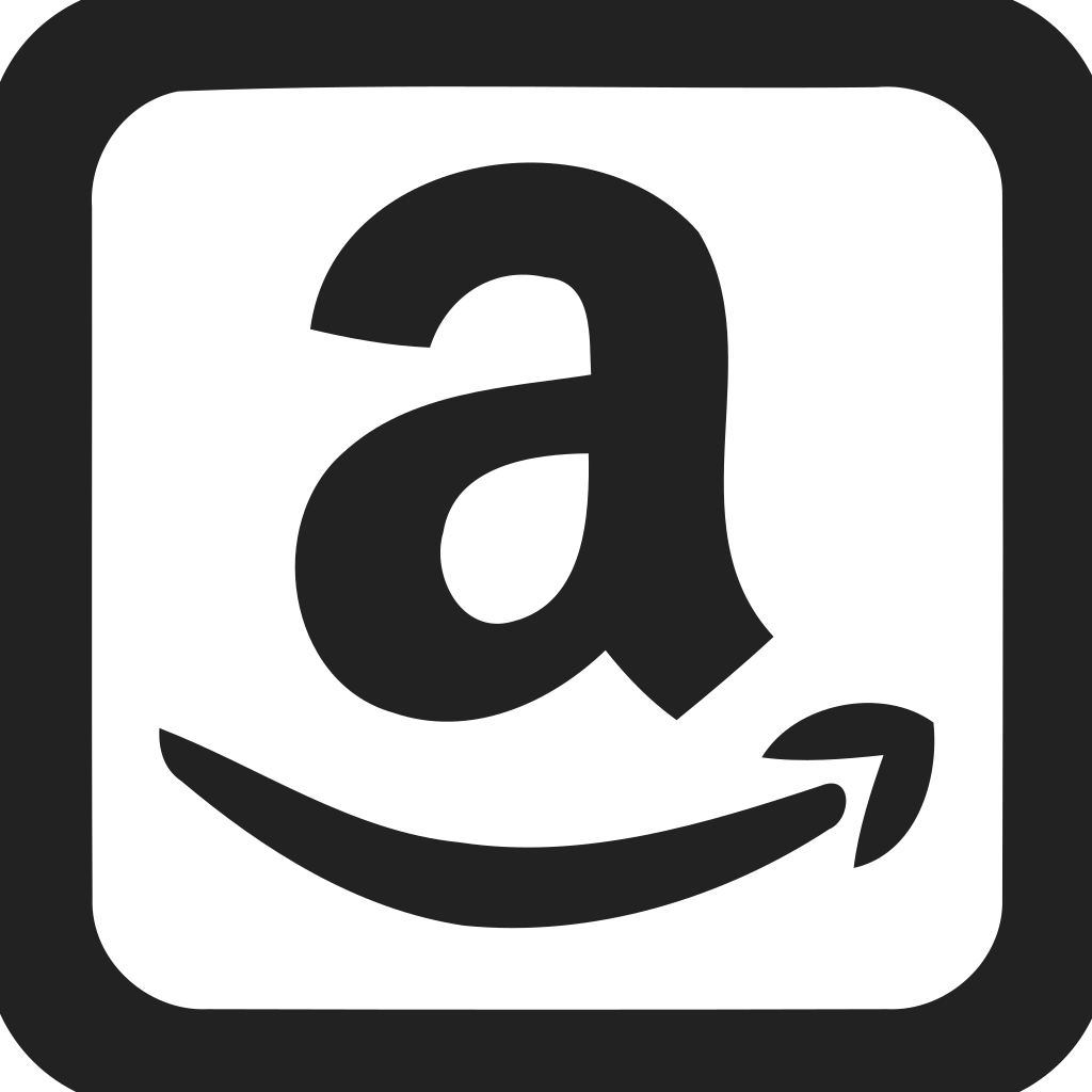 Amazon Logo Empty Square Icon