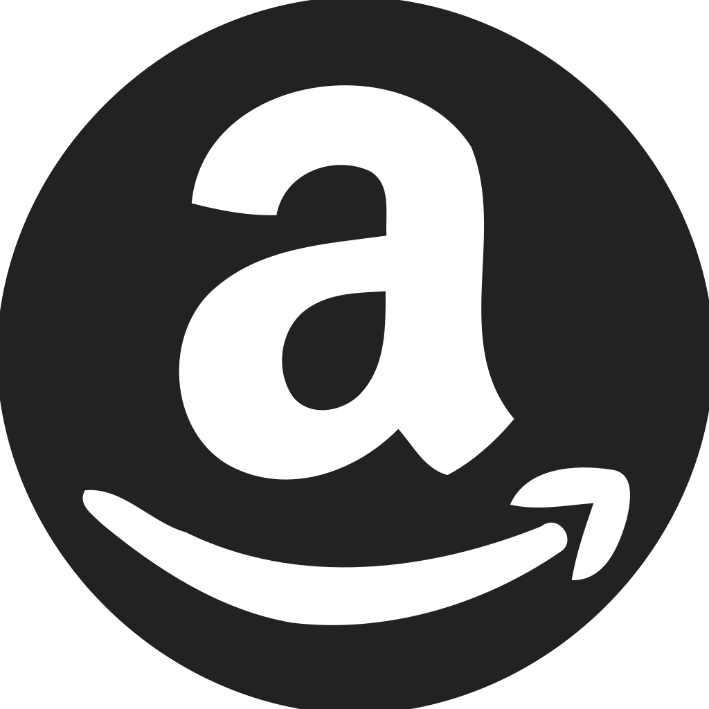 Amazon Logo Filled Circle