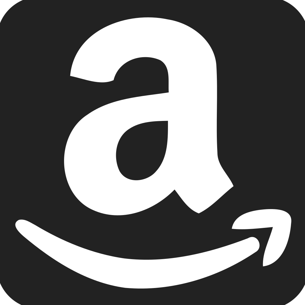 Amazon Logo Filled Square Icon