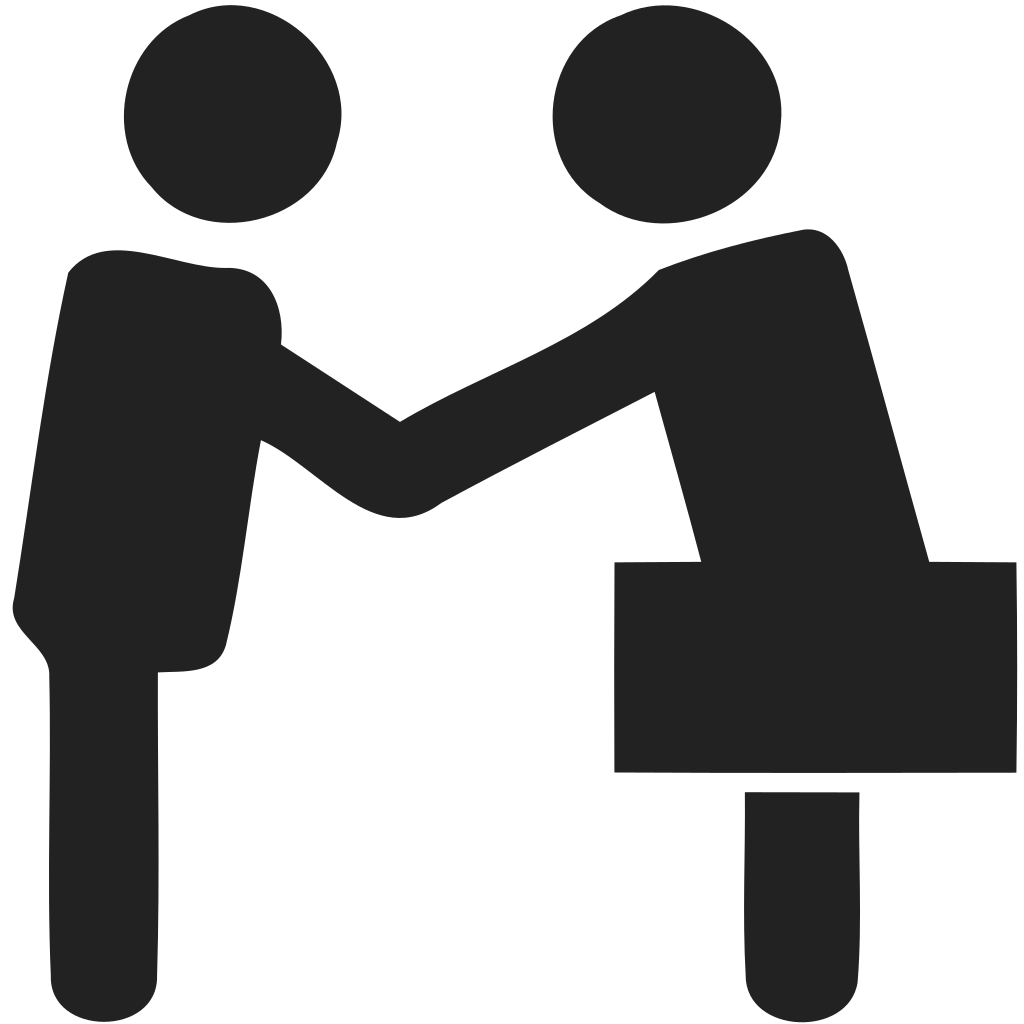 Business greeting Icon