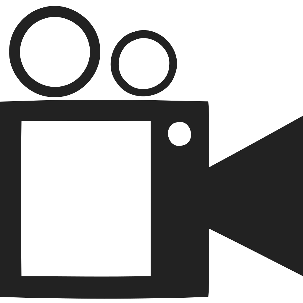 Camera With Empty Reels Icon