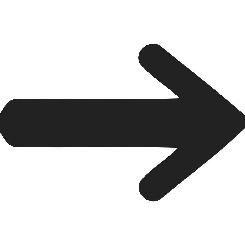 Directional Arrow Right Bold Rounded