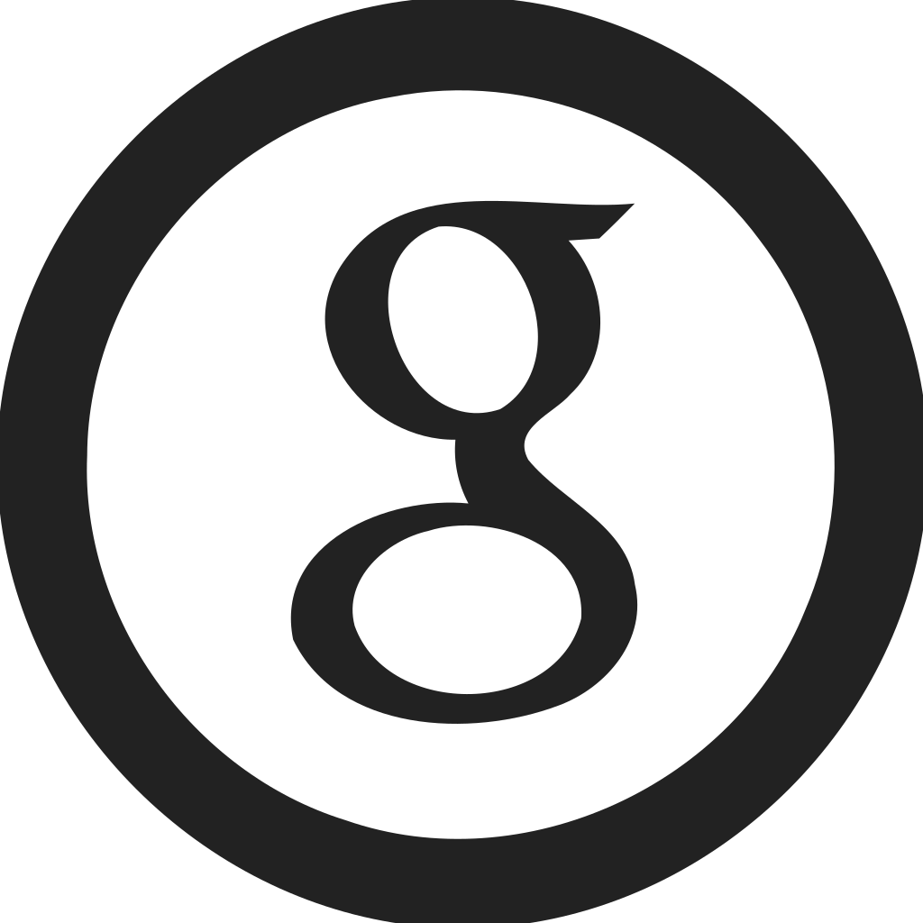 Google Circle Empty Icon