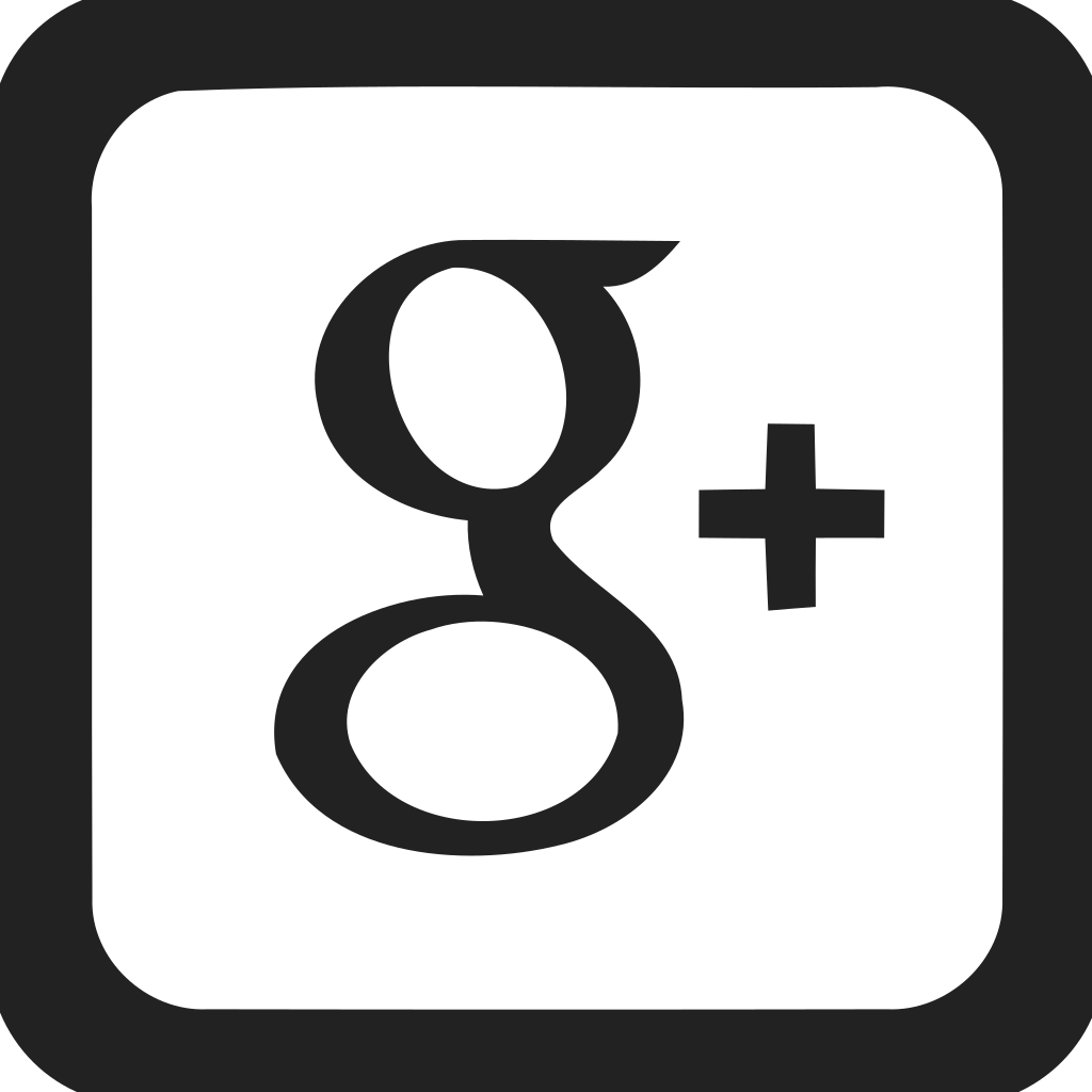 Google Plus Square Empty Icon