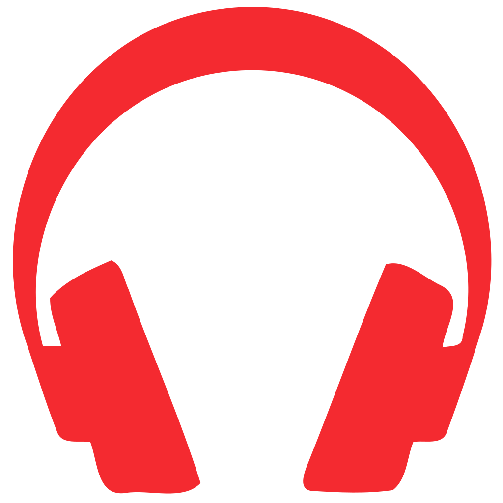 Material Headphones Icon
