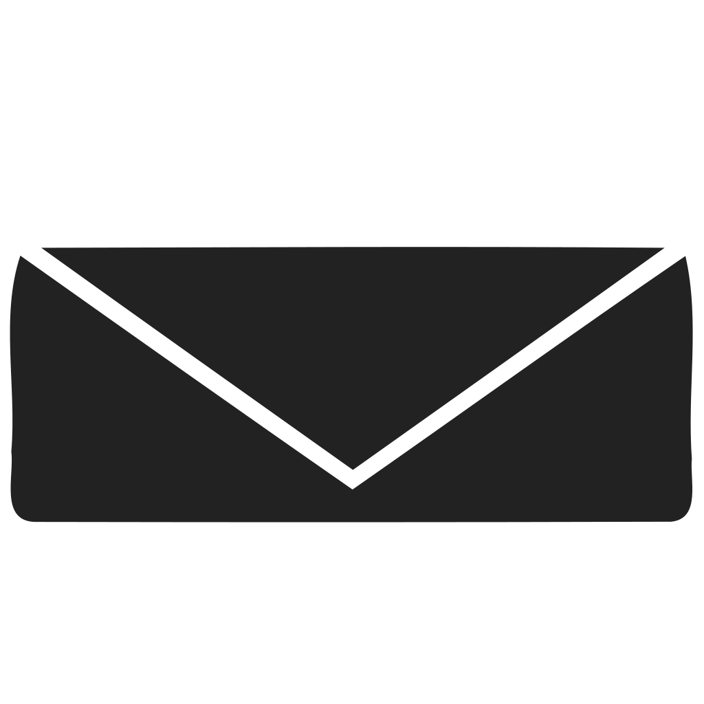 Narrow Mail Dark Icon
