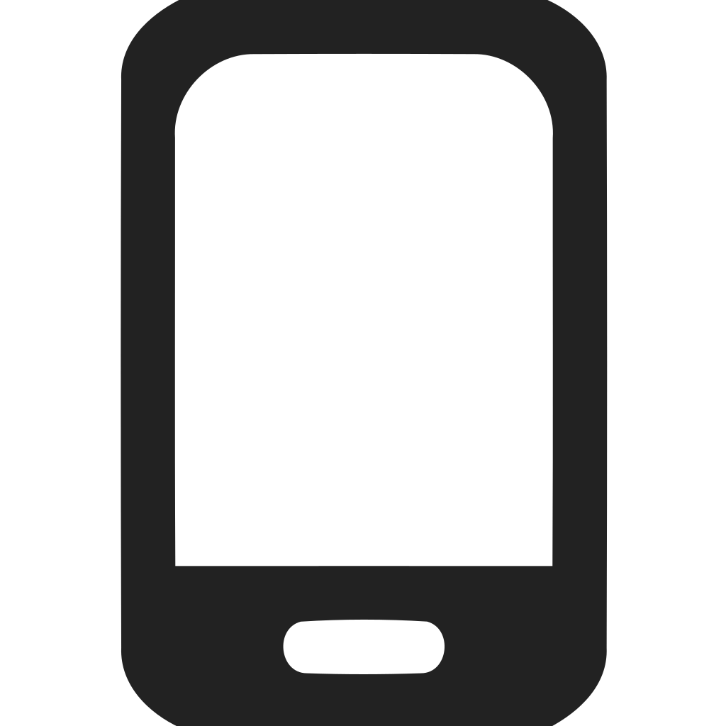 Smartphone Round Corners Icon