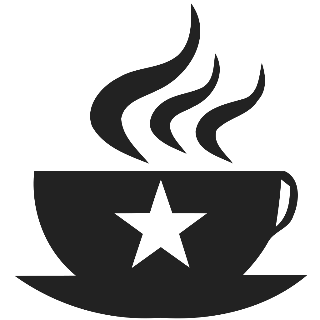 Steaming star cup Icon