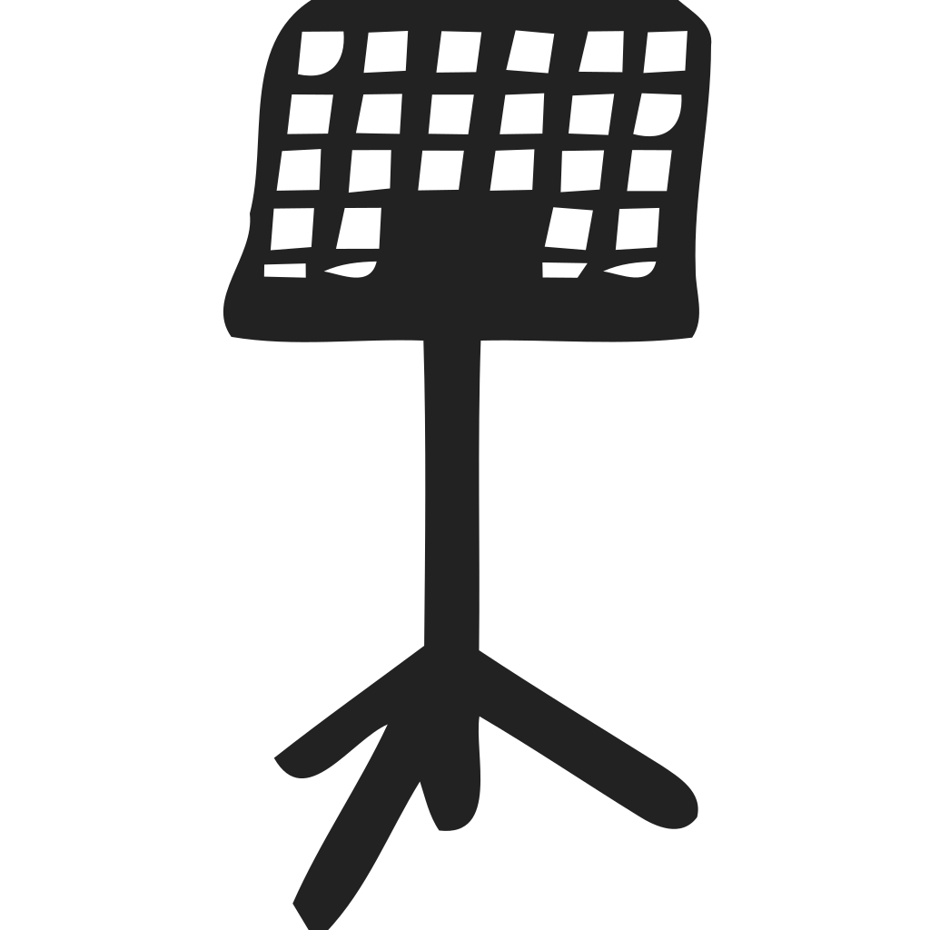 Support for sheet music Icon