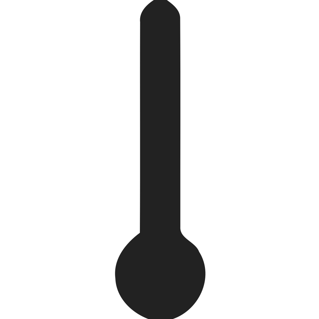 Temperature Filled Icon
